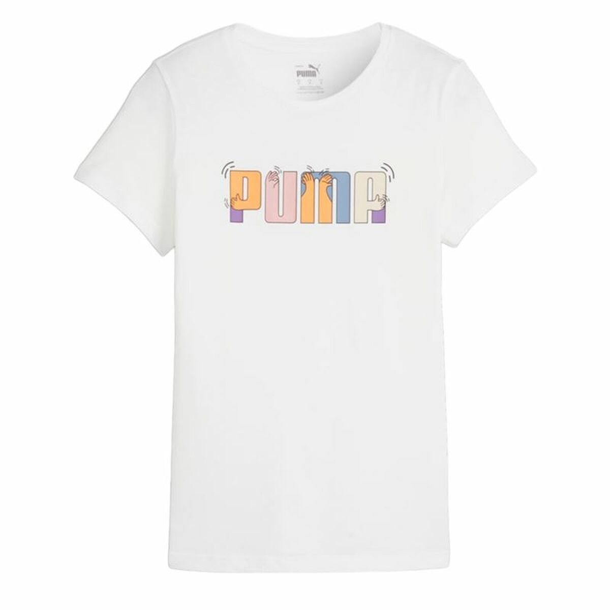 Women’s Short Sleeve T-Shirt Puma Essential+ Graphic XS