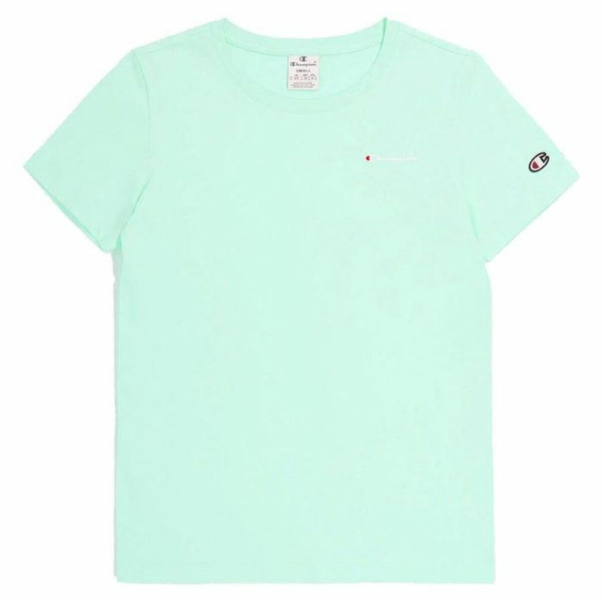 Women’s Short Sleeve T-Shirt Champion Crewneck M