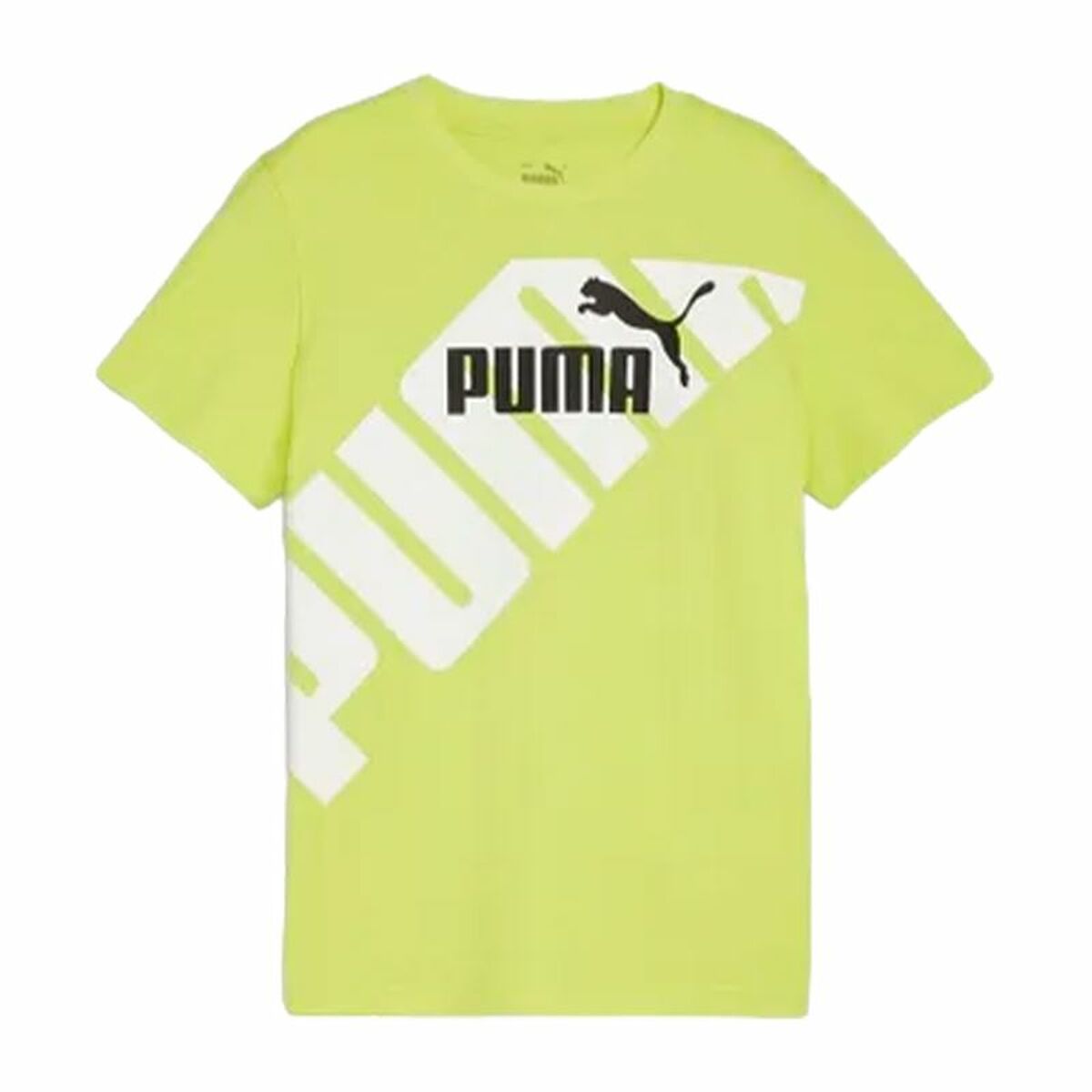 Child's Short Sleeve T-Shirt Puma POWER Graphic 7-8 Years