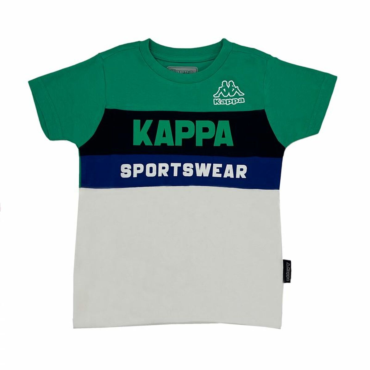Child's Short Sleeve T-Shirt Kappa 8056M00058 Dark green 3 Years