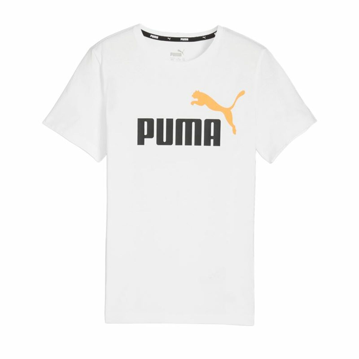 Child's Short Sleeve T-Shirt Puma Essentials+ 2 Col 3-4 Years