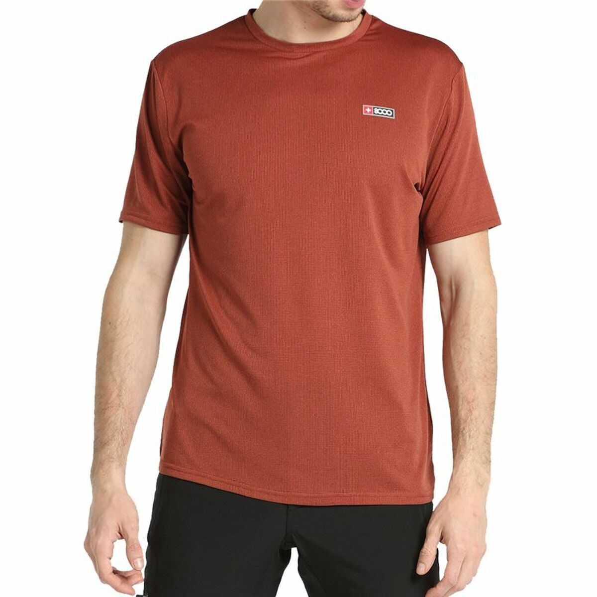 Short-sleeve Sports T-shirt +8000 Bernap  Brown L