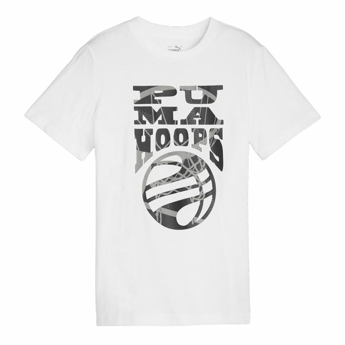 Child's Short Sleeve T-Shirt Puma Basketball Blueprint 9-10 Years