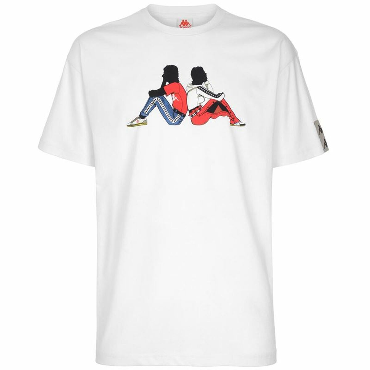 Men’s Short Sleeve T-Shirt Kappa Kappa 222 Banda pop XL
