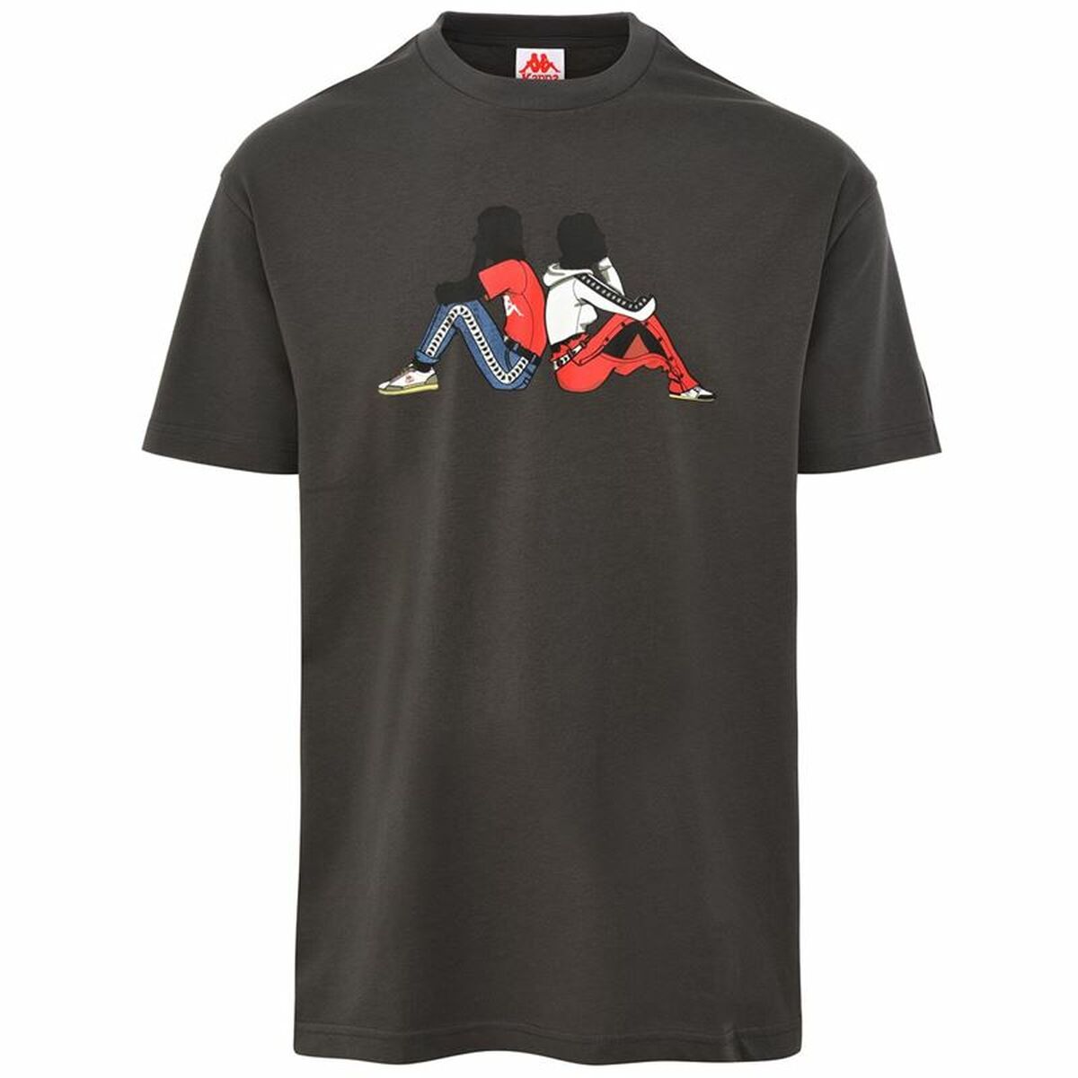 Men’s Short Sleeve T-Shirt Kappa Kappa 222 Banda pop S