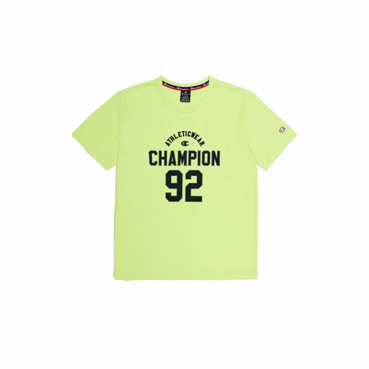 Men’s Short Sleeve T-Shirt Champion Crewneck XL