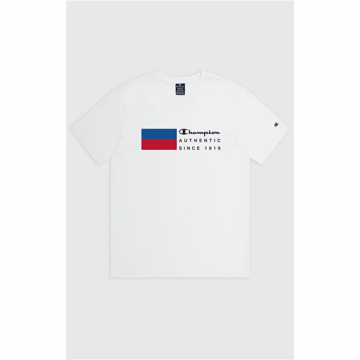 Men’s Short Sleeve T-Shirt Champion Crewneck XL