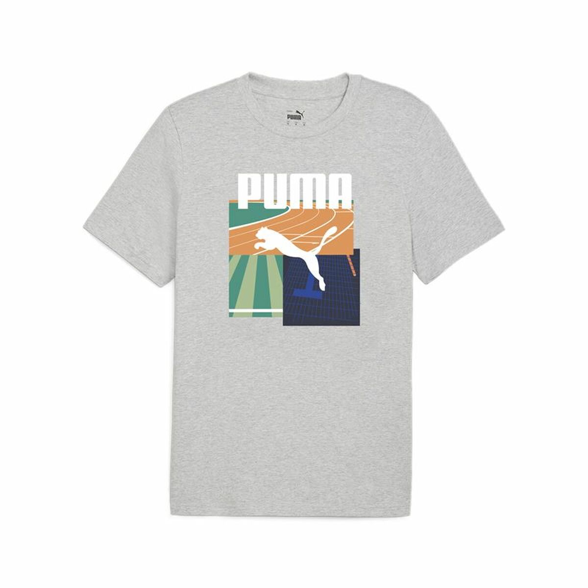 Men’s Short Sleeve T-Shirt Puma GRAPHICS Grey M