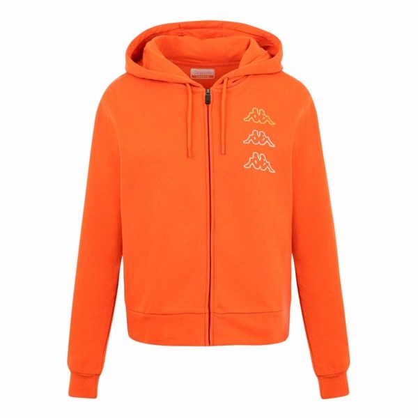 Unisex Hoodie Kappa Kaimi Dark Orange M